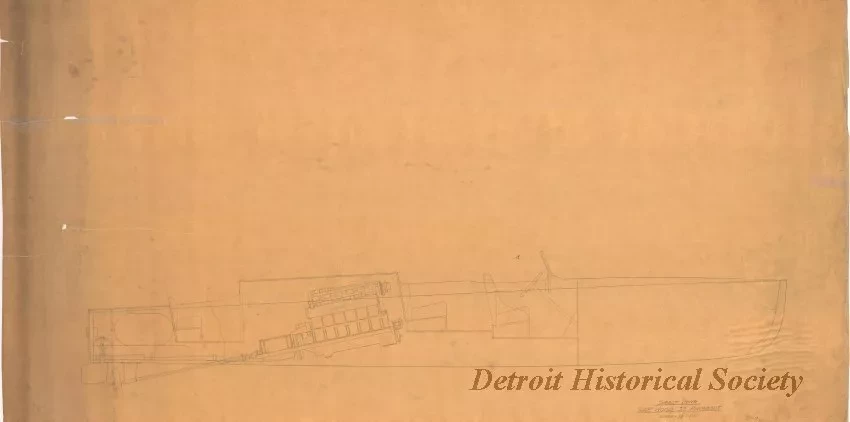 Drawing, Technical - Direct Drive
Gar Wood 33' Runabout