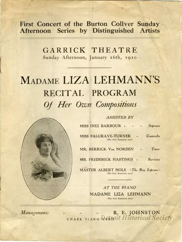Program, Concert