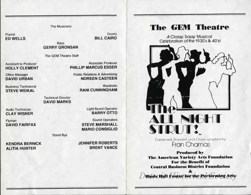 Program, Theater