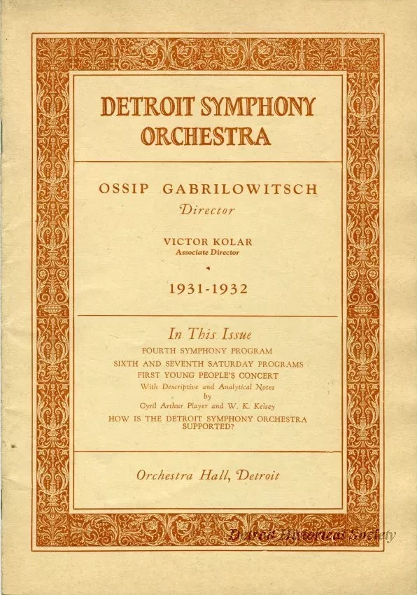 Program, Concert