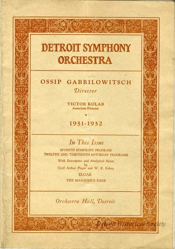 Program, Concert