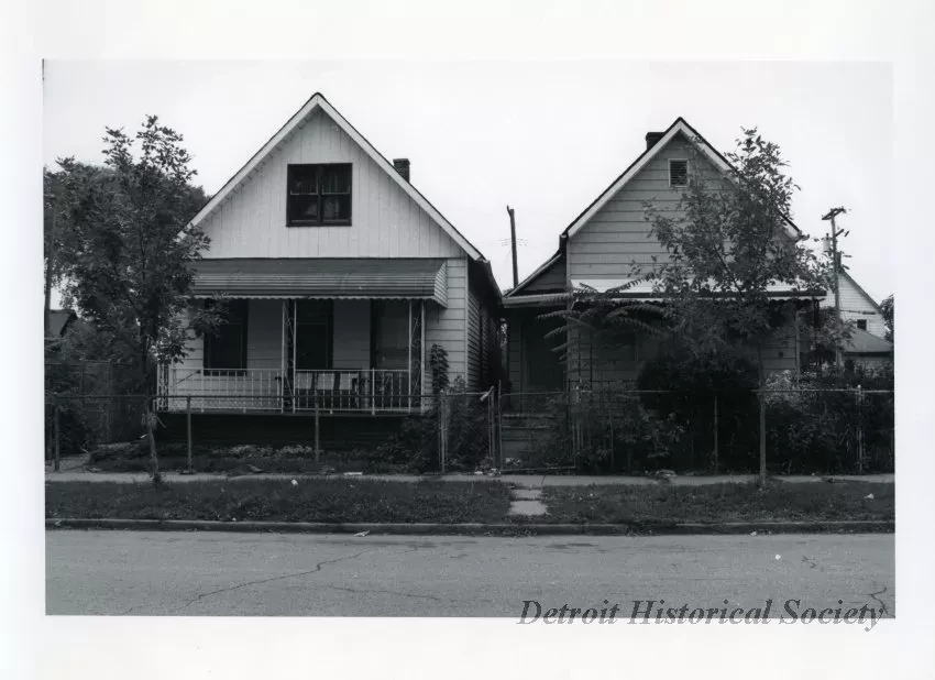 Print, Photographic - 2811/2813 Cochrane, Detroit, MI