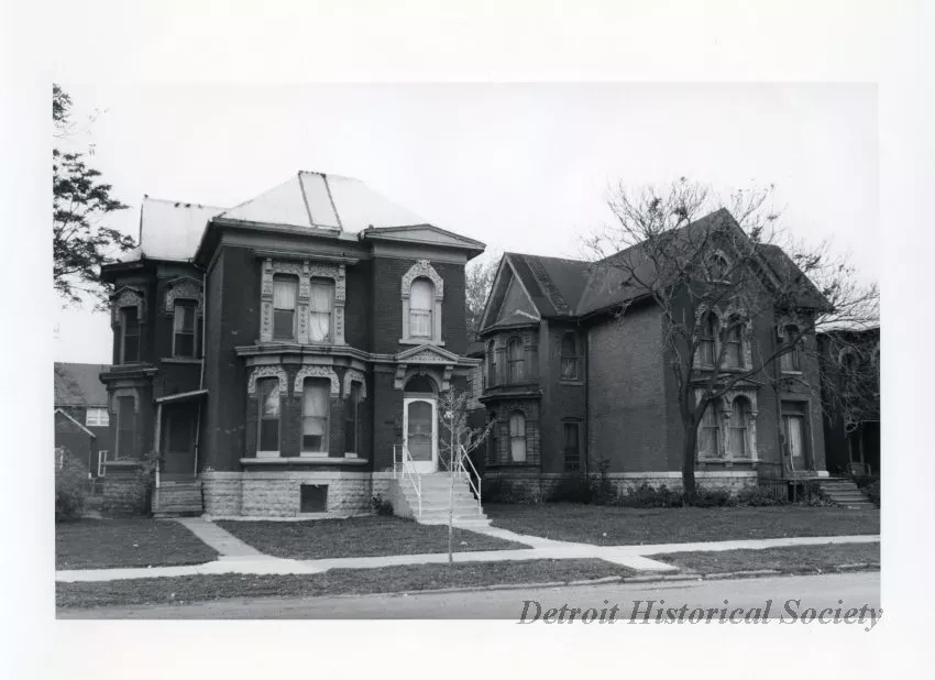 Print, Photographic - 3113, 3125 Trumbull, Detroit, Mi