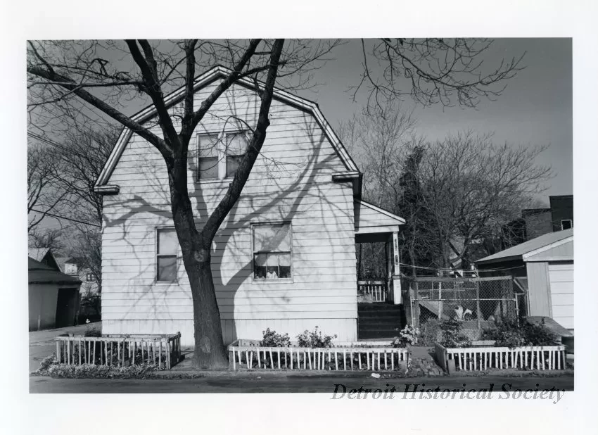 Print, Photographic - 2524 Poplar, Detroit, MI