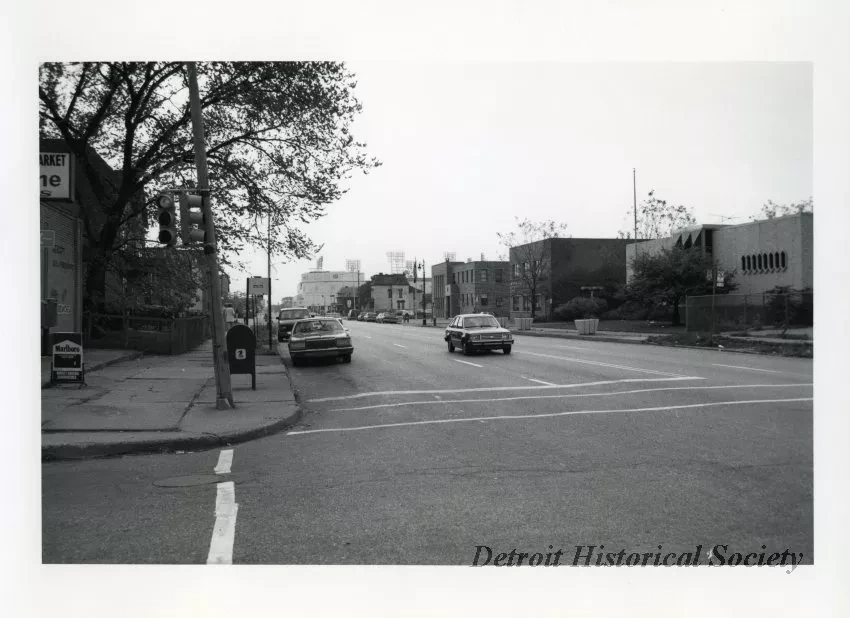 Print, Photographic - Tiger Stadium from Temple and Trumbull, Detroit, MI