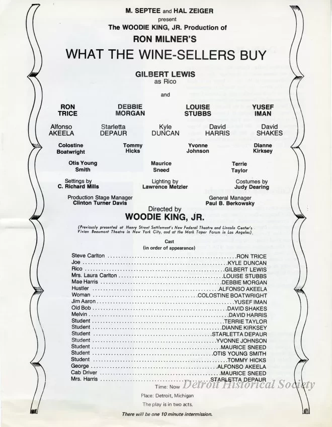 Program, Theater