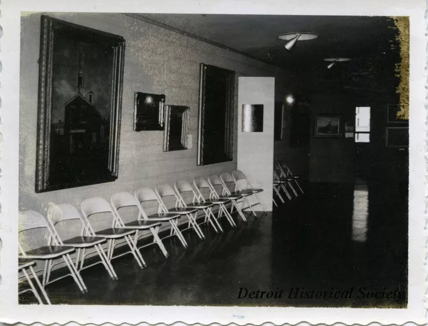 Print, Photographic - Room at Detroit Historical Museum Robert Hopkin exhibit