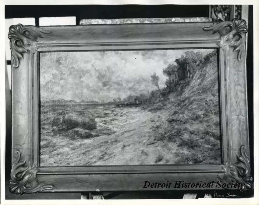 Print, Photographic - Bois Blanc - Photo of Robert Hopkin Painting 'Bois Blanc'