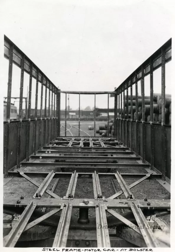 Print, Photographic - Steel Frame - Motor Car - At Bolster