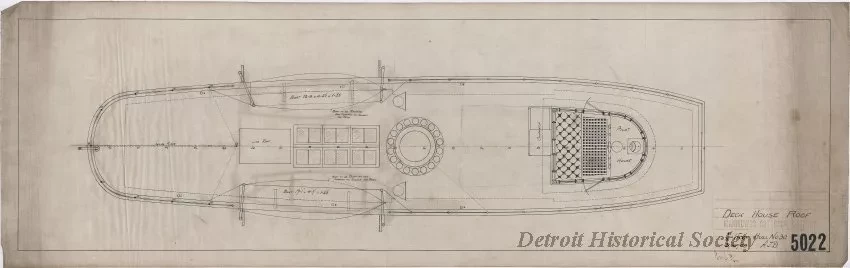 Drawing, Technical - Deck House Roof