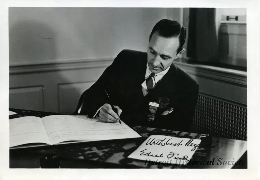 Print, Photographic - Edsel Ford