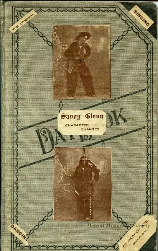Scrapbook - Journal of Newspaper Clippings on Homann Performances