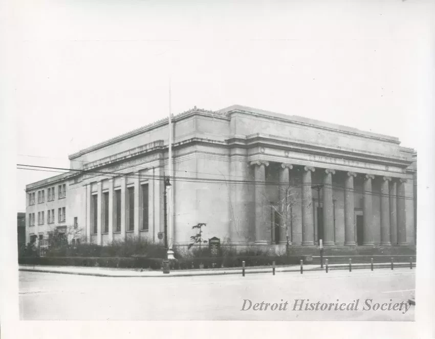 Print, Photographic - Temple Beth-El at 8801 Woodward Ave.