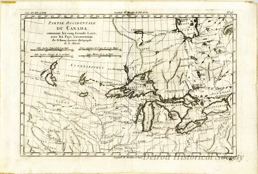 Map - Partie Occidentale Du Canada.