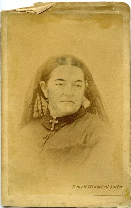 Carte-de-visite - Mary Ann Brevoort Bristol