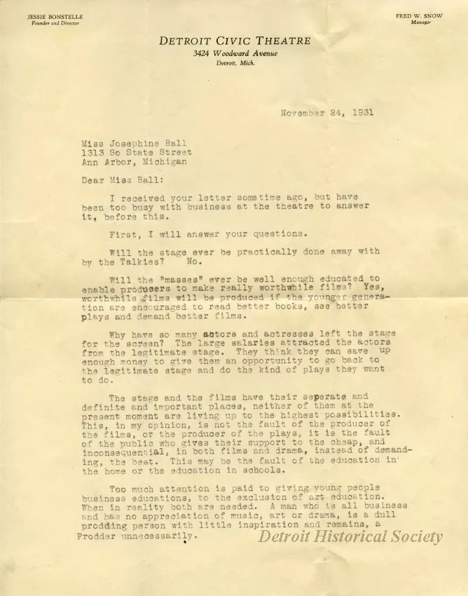 Letter