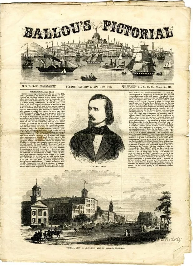 Newspaper - Ballou's Pictorial
