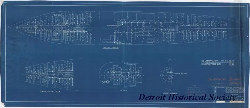Blueprint - General Arrangement of Sprinkler System