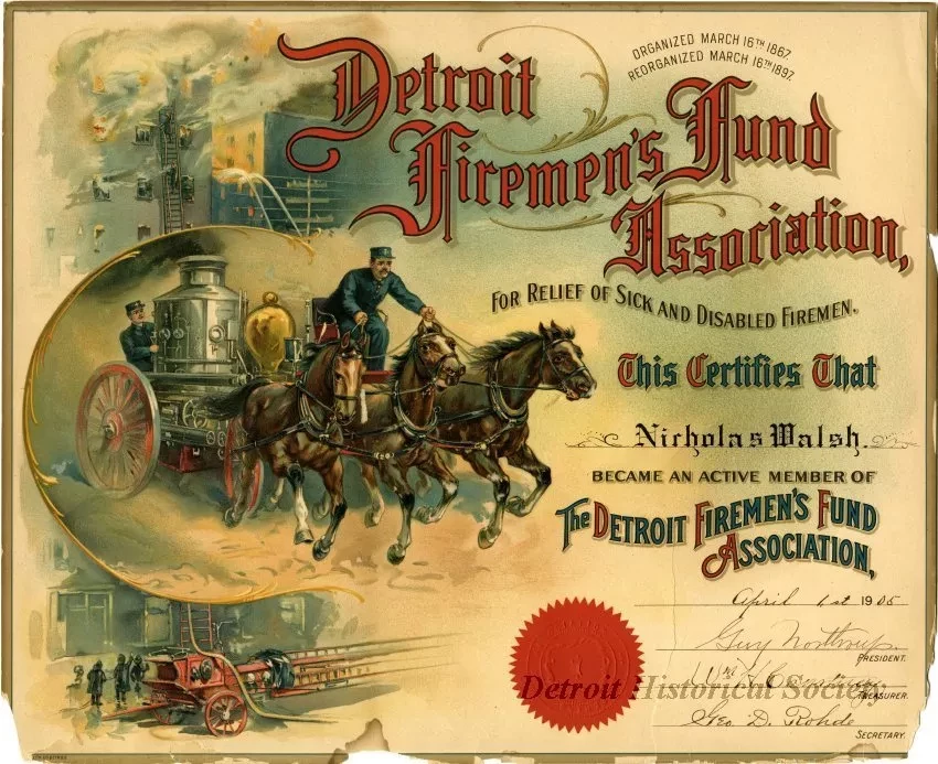 Certificate, Membership