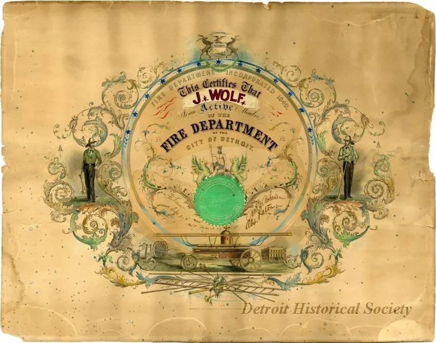 Certificate, Membership