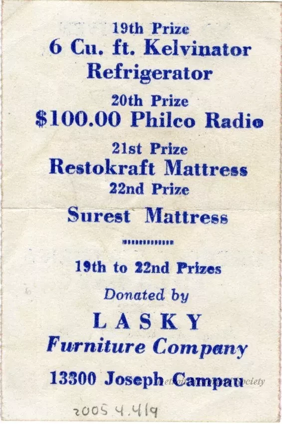 Ticket, Lottery