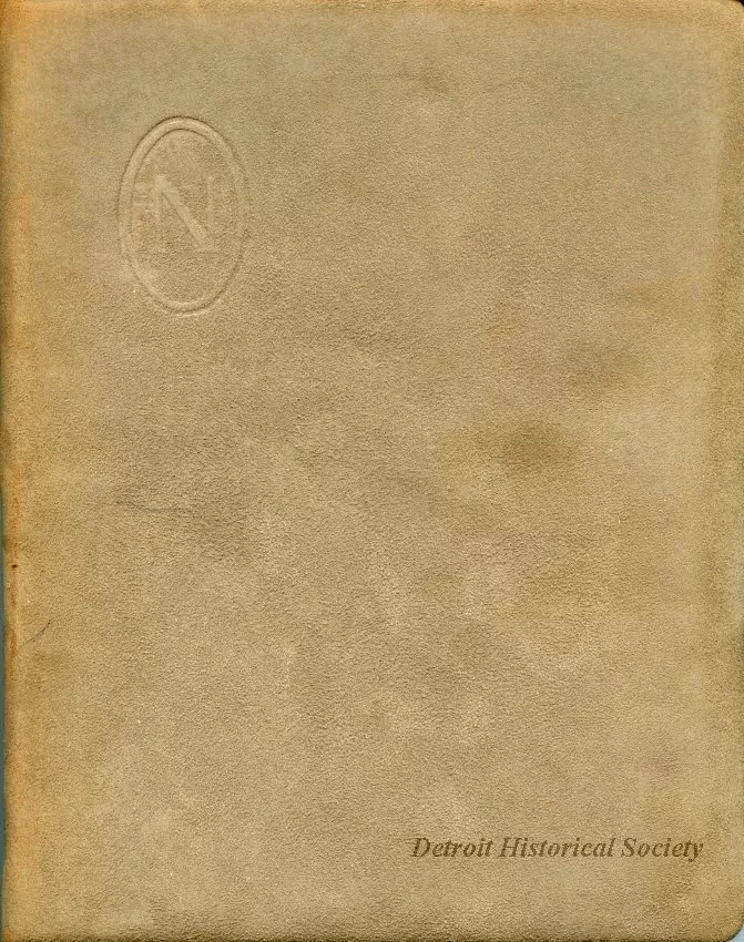 Booklet - In Memoriam, Cyrenius Adelbert Newcomb, 
November 10 1837, March 9 1915