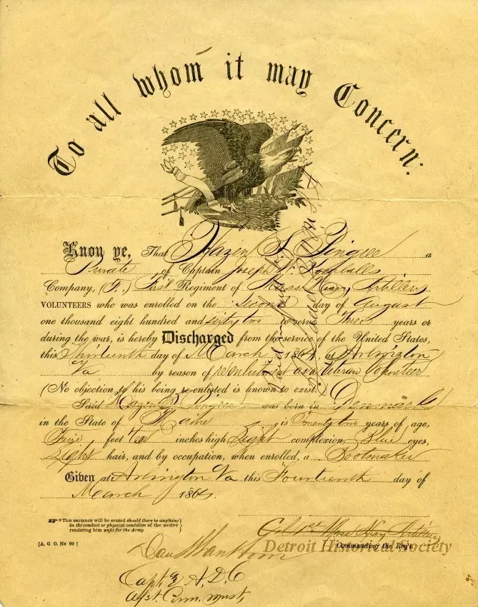 Discharge, Military