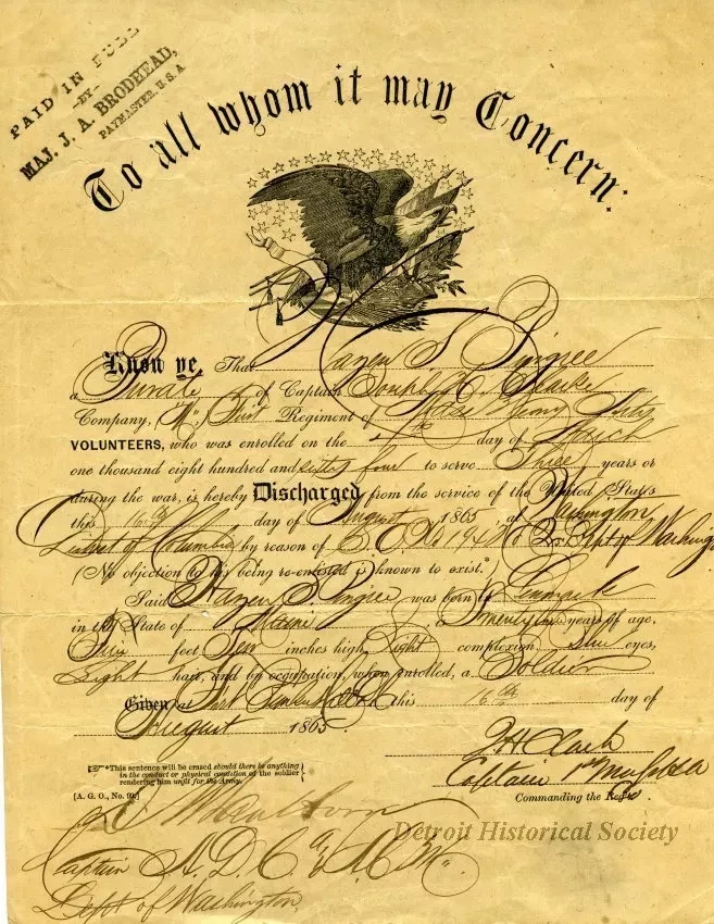 Discharge, Military