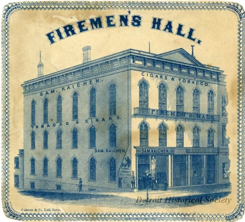 Print - Firemen's Hall