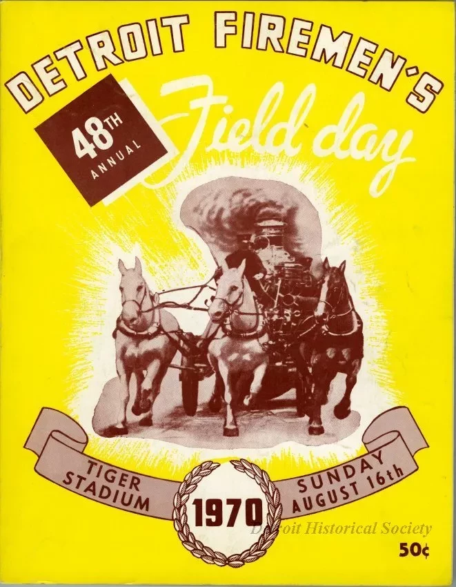 Program - Detroit Firemen's 48th Annual Field Day