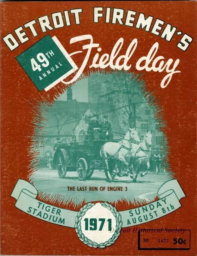 Program - Detroit Firemen's 49th Annual Field Day