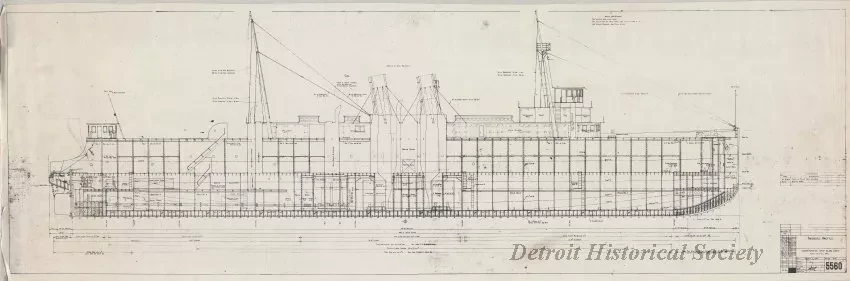 Photocopy - Inboard Profile
[Hull Nos. 226-227]
