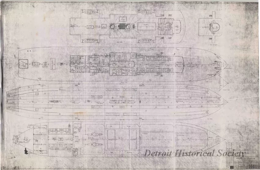 Photocopy - Deck Plans
[Hull Nos. 226-227]