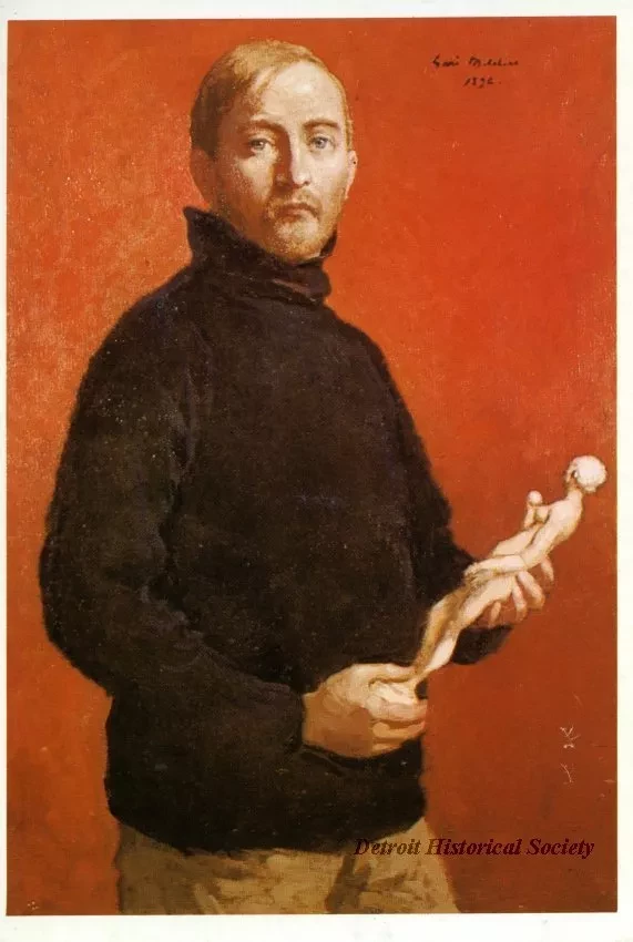 Postcard - Self Portrait