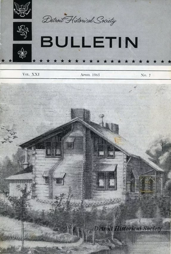 Magazine - Detroit Historical Society Bulletin Vol. XXI  No. 7