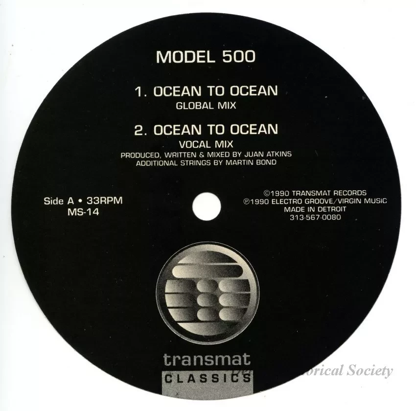 Label - Model 500, 
Ocean to Ocean