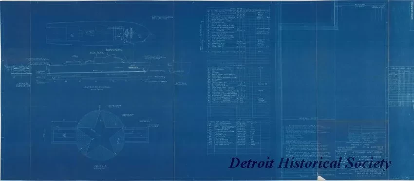 Blueprint - 63 Ft. Aircraft Rescue Boat - Mark 3, 
Painting Schedule