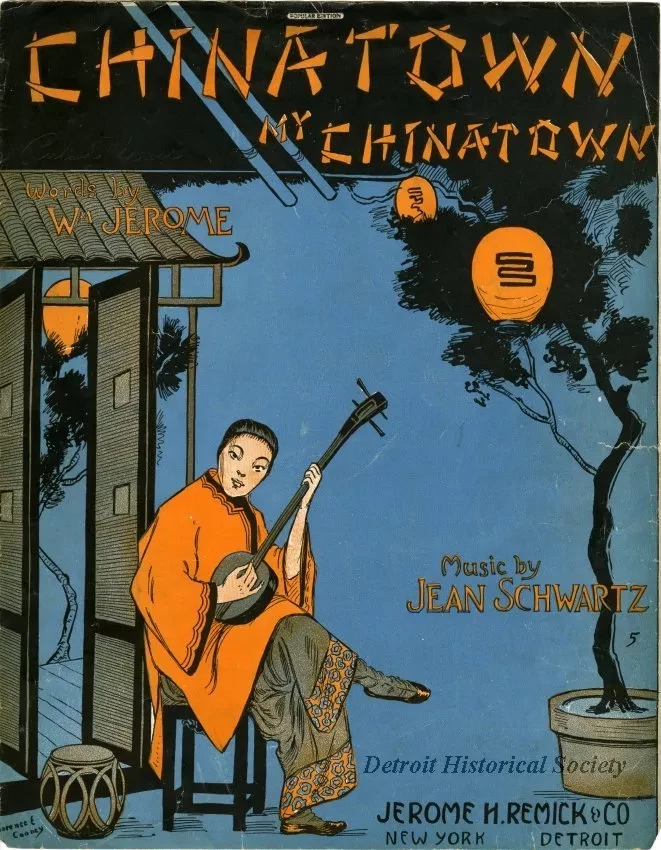 Music, Sheet - Chinatown, My Chinatown