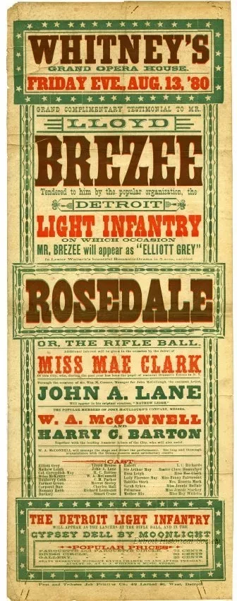Poster, Theater