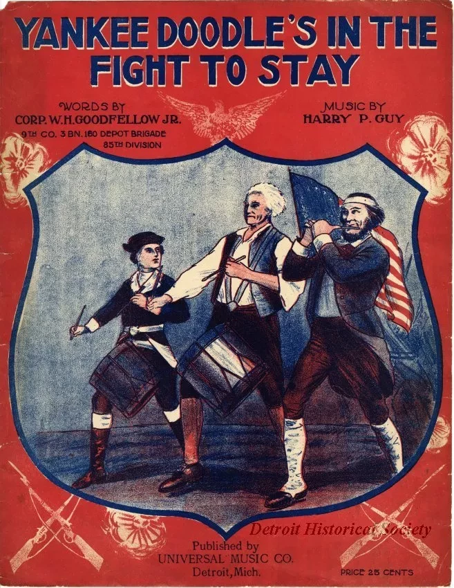 Music, Sheet - Yankee Doodle's in the Fight to Stay
