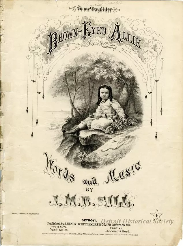Music, Sheet - Brown-Eyed Allie