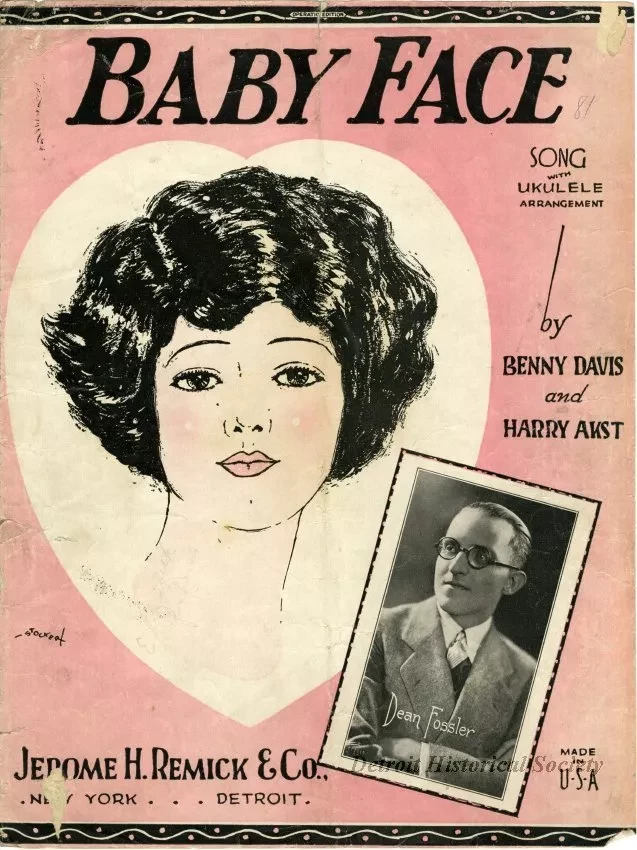 Music, Sheet - Baby Face