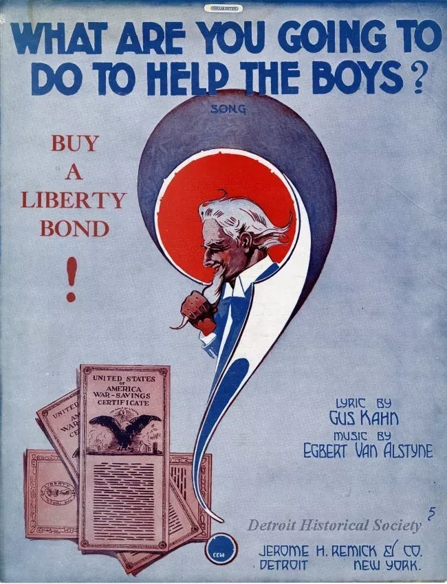 Music, Sheet - What Are You Going to Do to Help the Boys?