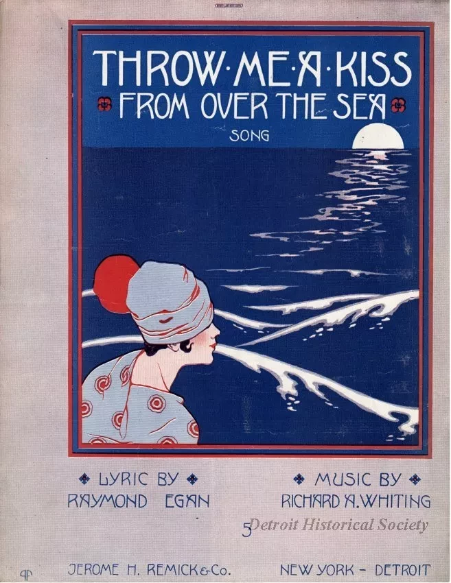 Music, Sheet - Throw Me a Kiss (From Over the Sea)