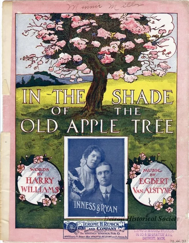 Music, Sheet - In the Shade of the Old Apple Tree