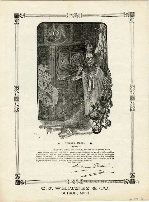Music, Sheet - C. J. Whitney & Co.'s Grand Exposition March