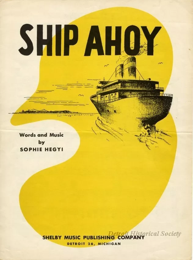 Music, Sheet - Ship Ahoy