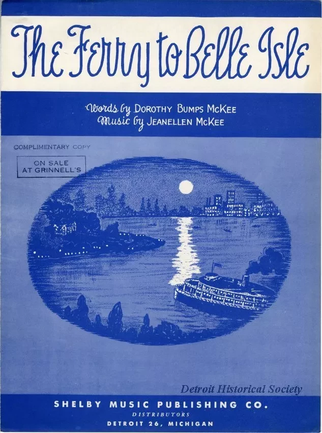 Music, Sheet - The Ferry to Belle Isle