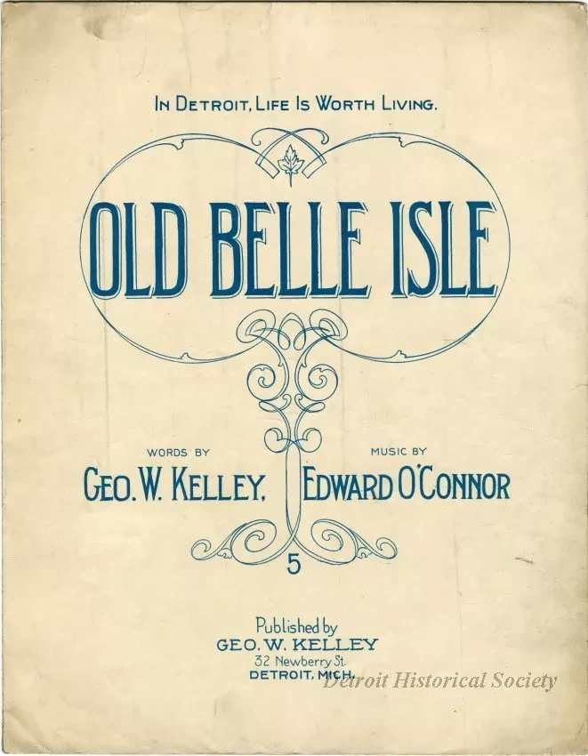Music, Sheet - Old Belle Isle