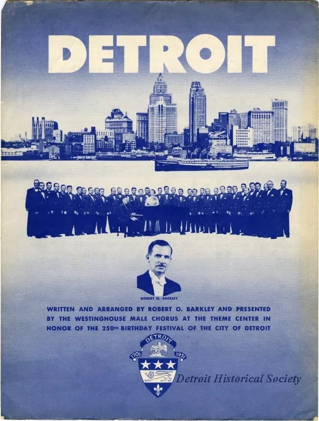 Music, Sheet - Detroit